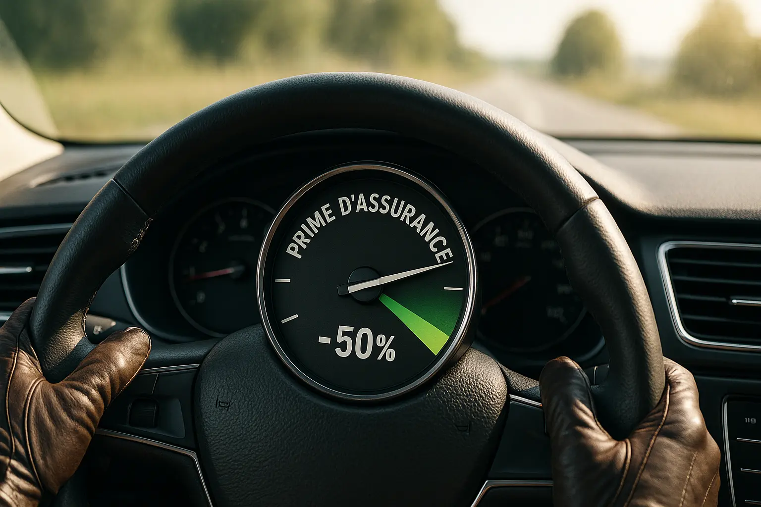 Baisse assurance auto: 50% réduction 13 ans sans accident