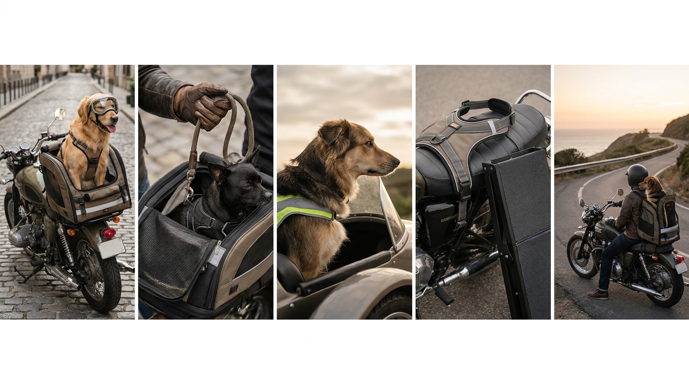 Chien moto sécurité: 5 solutions légales et équipements