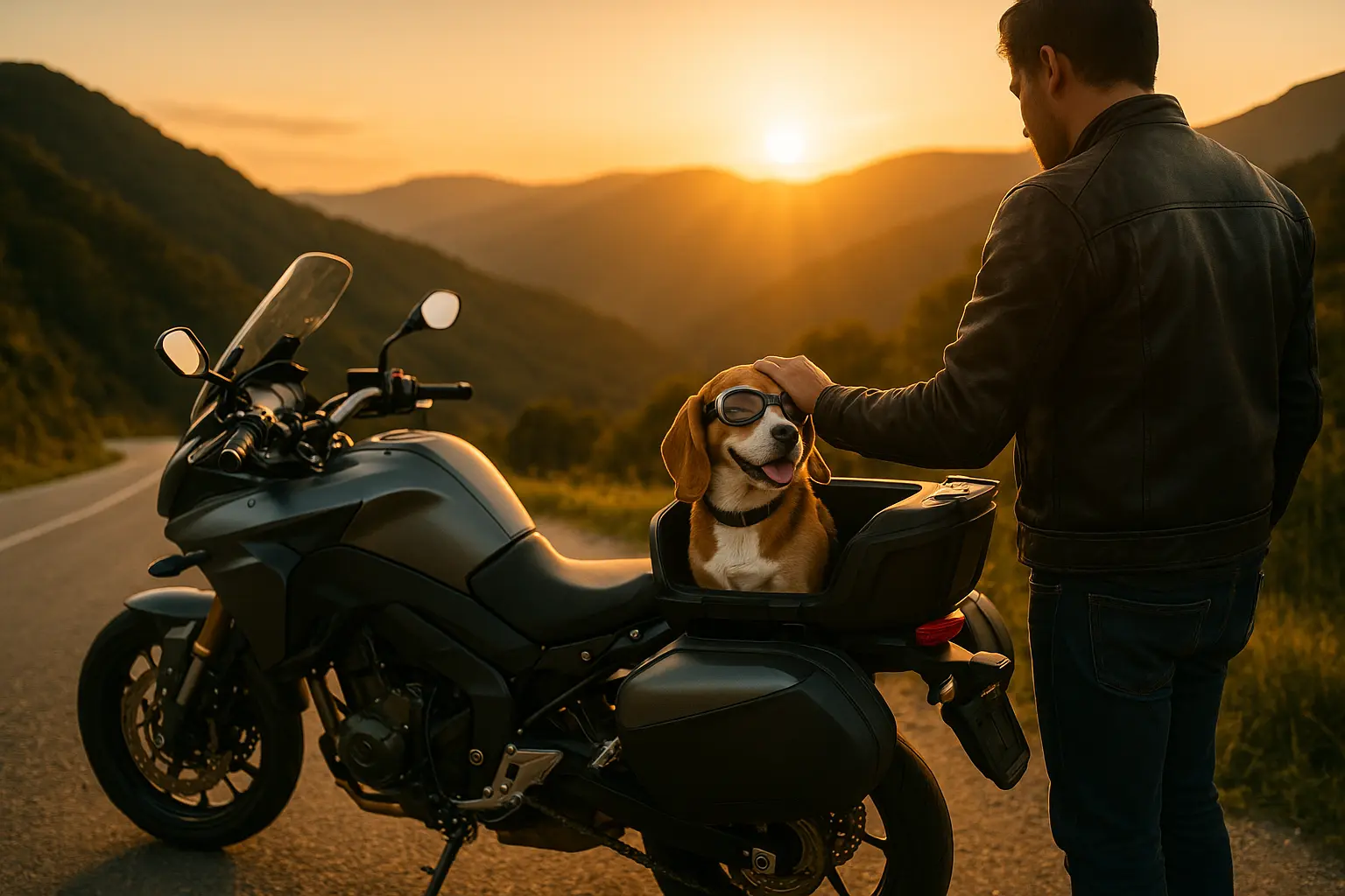 Chien moto sécurité: 5 solutions légales et équipements