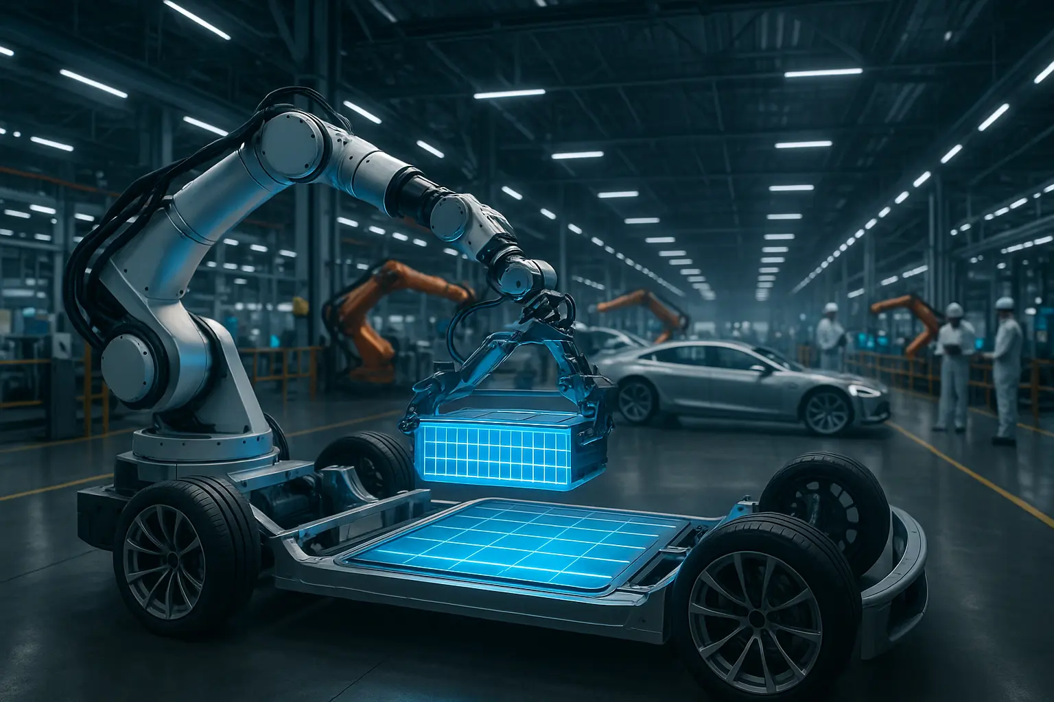 industrie automobile pologne batteries électriques 2025